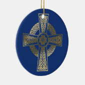 Keltische kruis keramisch ornament (Rechts)