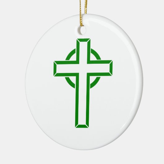 Keltische Kruis Keramisch Ornament (Links)