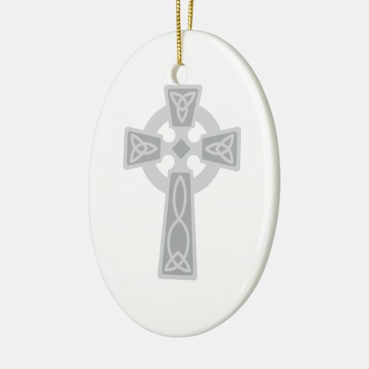 Keltische Kruis Keramisch Ornament (Links)