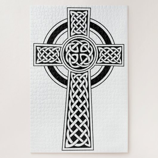 Keltische Kruis Legpuzzel (Verticaal)