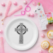 Keltische Kruis Papieren Bordje (Feest)