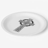 Keltische Kruis Papieren Bordje (Gekanteld)