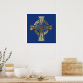 Keltische kruis poster (Keuken)