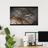 Keltische Kruis Poster (Thuiskantoor)