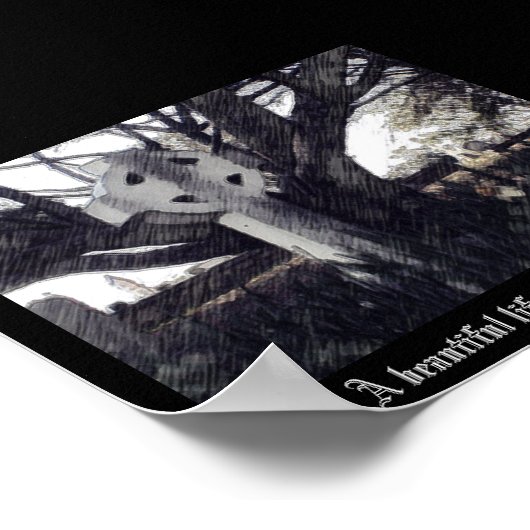 Keltische Kruis Poster (Hoek)