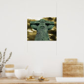 Keltische Kruis Poster (Keuken)