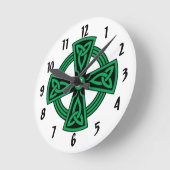 Keltische Kruis Ronde Klok (Hoek)