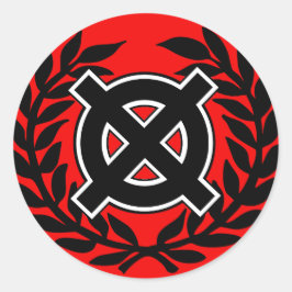 Keltische Kruis Ronde Sticker