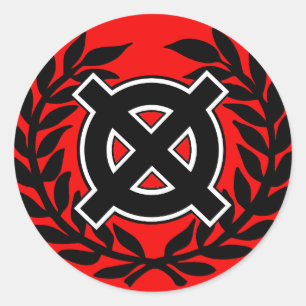 Keltische Kruis Ronde Sticker