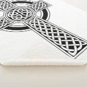 Keltische Kruis Sherpa Deken (3/4)