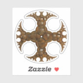 Keltische Kruis Sticker (Vel)