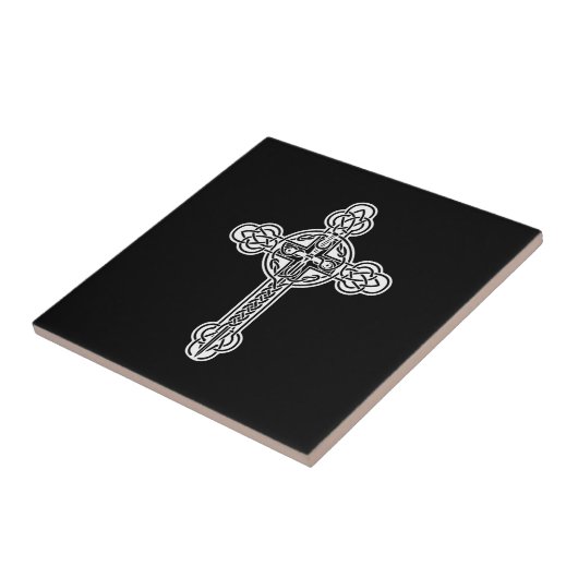 Keltische kruis tegeltje (Zijkant)