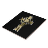 Keltische kruis tegeltje (Zijkant)