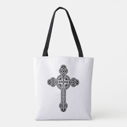 Keltische kruis tote bag (Achterkant)