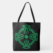 Keltische Kruis Tote Bag (Voorkant)
