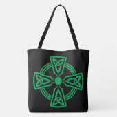 Keltische Kruis Tote Bag (Achterkant)
