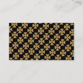 Keltische kruis visitekaartje (Achterkant)