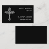 Keltische kruis visitekaartje (Voorkant / Achterkant)