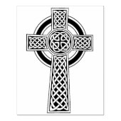 Keltische kruisillustratie kunststempel rubberstempel (Afrduk)
