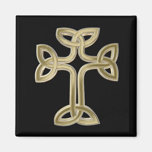 Keltische kruisknoop magneet (Voorkant)