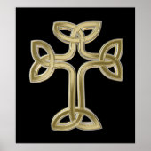 Keltische kruisknoop poster (Voorkant)