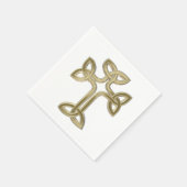 Keltische kruisknoop servet (Hoek)