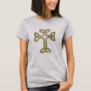 Keltische kruisknoop t-shirt