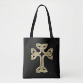 Keltische kruisknoop tote bag (Voorkant)