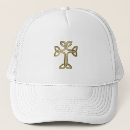 Keltische kruisknoop trucker pet (Voorkant)