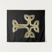 Keltische kruisknoop wandkleed (Voorkant (horizontaal))