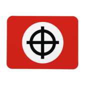 Keltische kruisvlag magneet (Horizontaal)