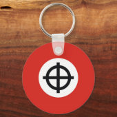 Keltische kruisvlag sleutelhanger (Voorkant)