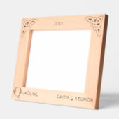 Keltische letter Q Aangepaste naam Gegraveerde Lijstjes (Links)