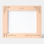 Keltische letter R Aangepaste naam Gegraveerde Lijstjes (Voorkant)