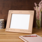 Keltische letter S aangepaste naam Gegraveerde Lijstjes (Links)