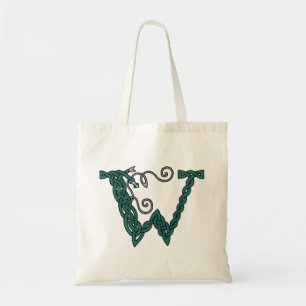 Keltische Letter W-tas Tote Bag