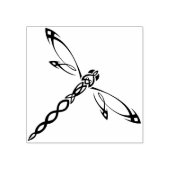Keltische libel art stempel (Afrduk)