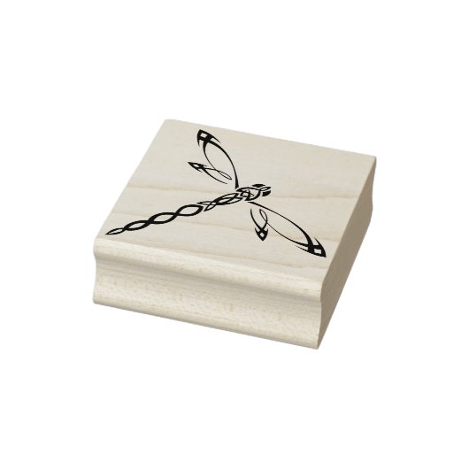 Keltische libel art stempel (Stempel)