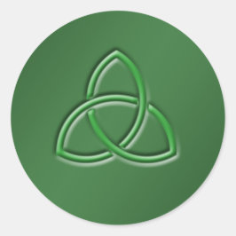 Keltische Liefdesknoop Ronde Sticker