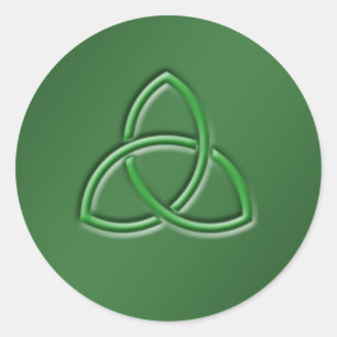 Keltische Liefdesknoop Ronde Sticker