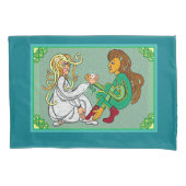 Keltische liefhebbers kussensloop (Voorkant)