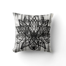 Keltische Lotus Mandala – Minimalistische zwart-wi