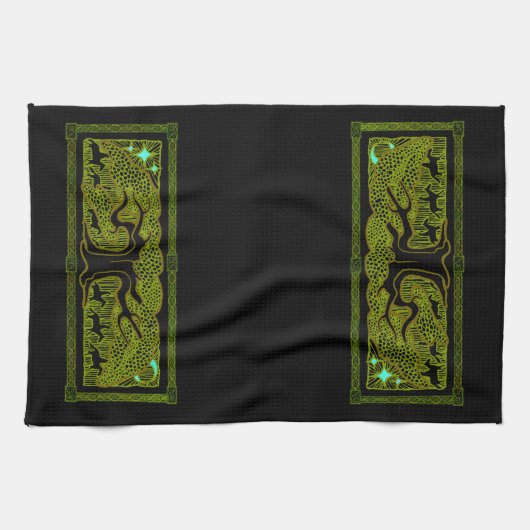 Keltische Magie - De Grote Boom Theedoek (Horizontaal)