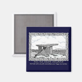 Keltische magneten Celtic Dolman Design (Voorkant / Achterkant)