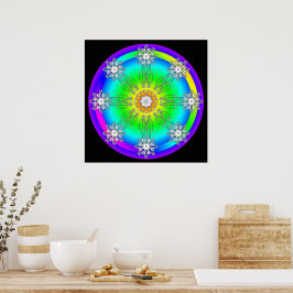 Keltische Mandala Poster