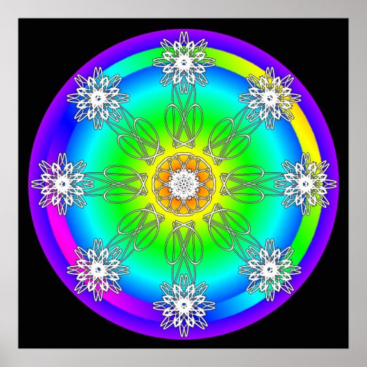 Keltische Mandala Poster (Voorkant)