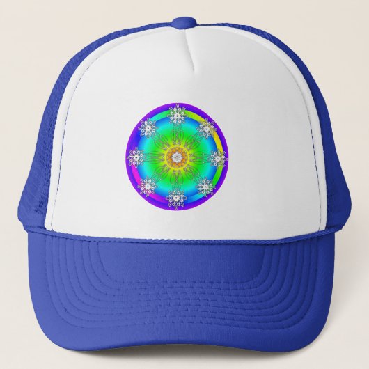 Keltische Mandala Trucker Pet (Voorkant)