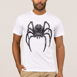 Keltische mechanische spinnenkunst t-shirt