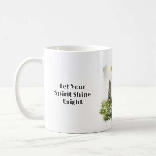 Keltische mythologie en zonnesymbolen Litha Koffiemok (Links)