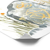 Keltische mythologie en zonnesymbolen Litha Poster (Hoek)